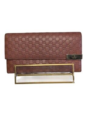Gucci Microguccissima Continental Wallet, Dusty Rose -EUC w/ COA!